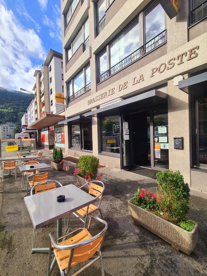 Hôtel de la Poste Martigny Exterior foto